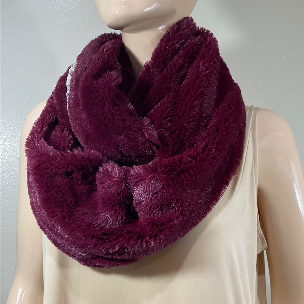 Burgundy Infinity Scarf